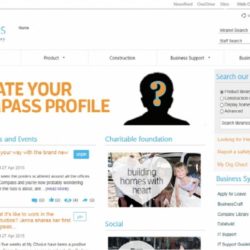 Mcdonald Jones Intranet example