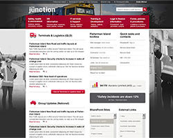 Asciano SharePoint Intranet