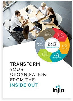 Transform your organisation from the inside out cover