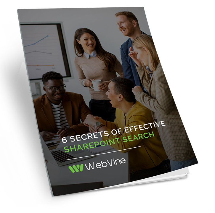Six secrets of effective SharePoint Search Report Cover